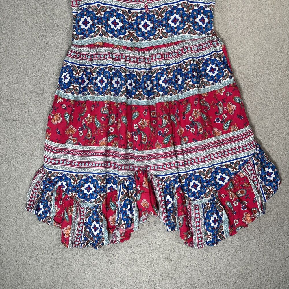 Wrangler Retro Dress Women’s Size S Cottagecore Prairie Southwestern Boho Ranch - Picture 2 of 11